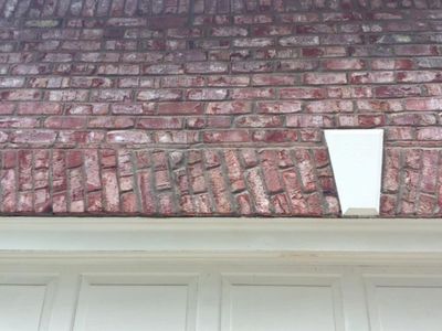 After: Garage Lintel Repair by Anglin's
