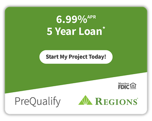 Regions Bank 6.99% APR five-year loan offer