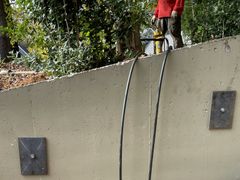 After: Retaining Wall Repair by Anglin's
