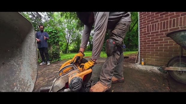 Anglins Foundation Repair  "How to lift a settling cracked brick home with sagging crawlspace."