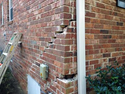 Before: Foundation Repair by Anglin's