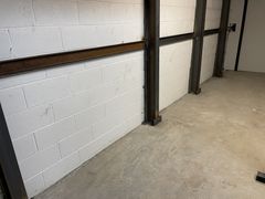 After: Basement Wall Repair by Anglin's