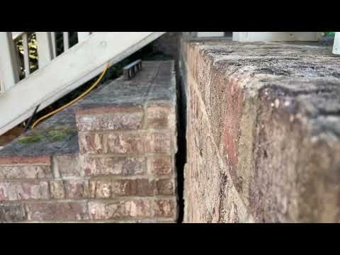 Anglin's porch and step settling repair, video 2 of 2