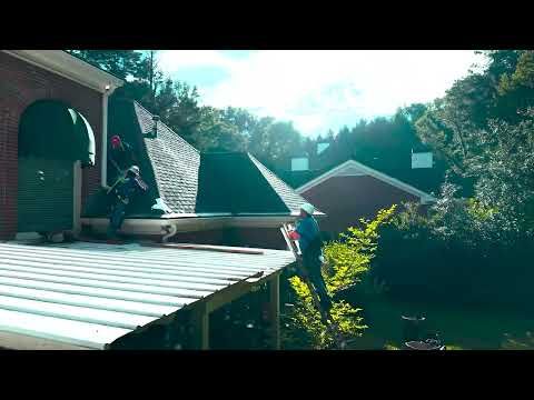 Anglin's wall pushed back into place repair, video 2 of 3