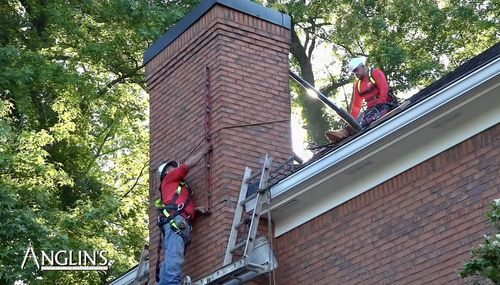 Structural damage on an Anglin's repair job