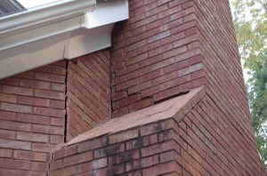 Bricks Popping Out of Chimney Atlanta GA