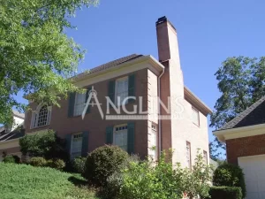leaning chimney repair