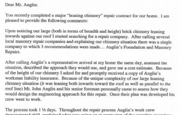 review written by anglin's customer